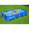 Каркасный бассейн BESTWAY STEEL PRO 400х211х81см, 5700л + фильтр-насос 1249 л/ч 56424 BW