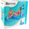 Надувной матрас-плот для плавания BESTWAY ПАВЛИН 198х164 см с ручками, до 90 кг, от 12 лет 41101 BW